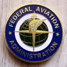 FEDERAL AVIATION ADMINISTRATION (FAA) Challenge Coin. Fast Shipping!