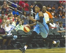 BRITTNEY SYKES Signed 8x10 photo WNBA Basketball ATLANTA DREAM FreeShip SYRACUSE