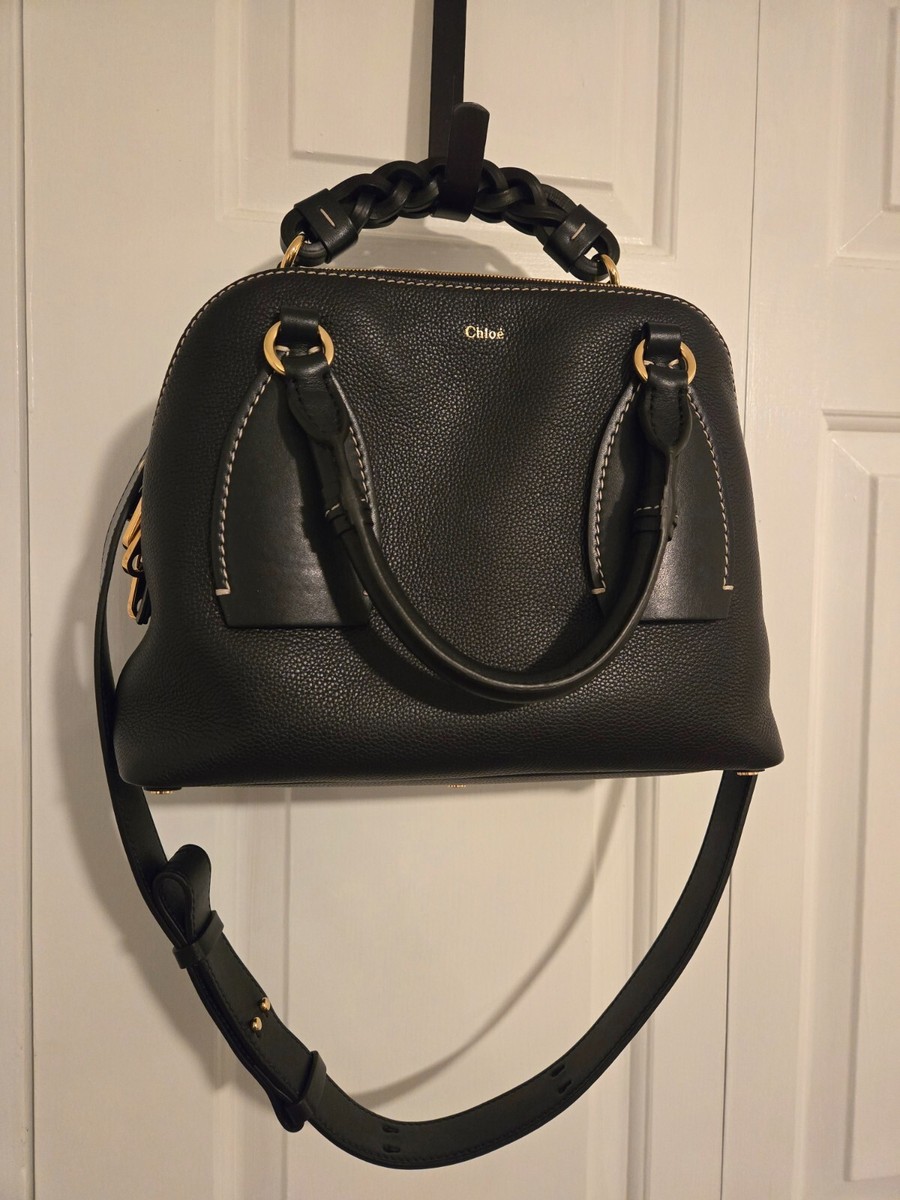 Chloe Daria Bag, Medium, Black, New | eBay