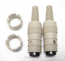 2-Pack Hirschmann Female 8-Pin Locking DIN Co...