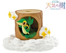 RE-MENT Pokemon Pile Up! Forest 7 Weather Tree Stackable Mini Figure Snivy Sunny