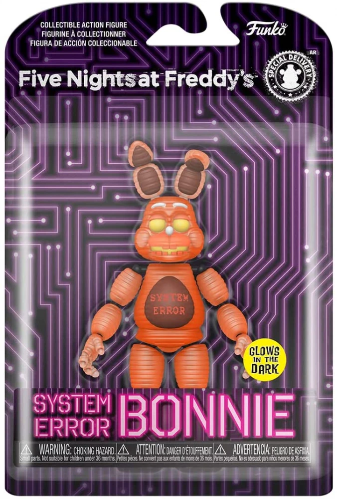 Funko Five Nights At Freddy's: Special Delivery System Error Bonnie 5.46-in  Action Figure