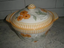 TEMPTATIONS MORNING GLORY CASSEROLE DISH WITH LID PPP-HF (12)