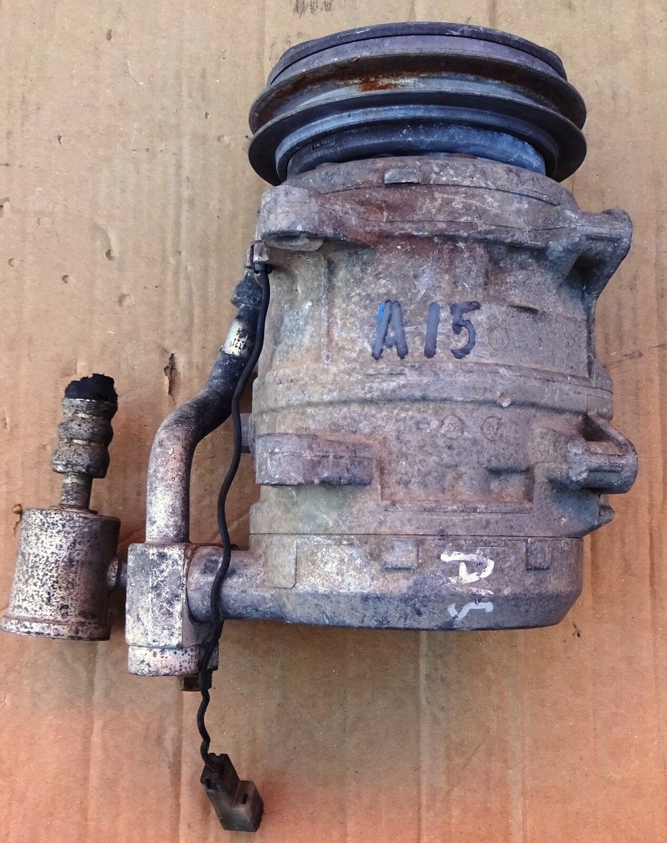 NISSAN DATSUN ENGINE A15 AIR CONDITIONER COMPRESSOR 506211-1300