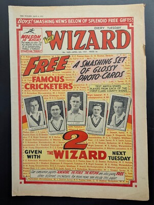 Wizard Comic No 1625, April 6th 1957, D.C. Thomson, Birthday Issue