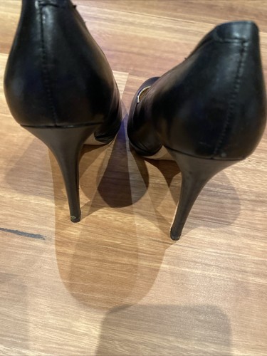 TONY BIANCO WOMEN BLACK HIGH HEELS SIZE 7 - Picture 2 of 6