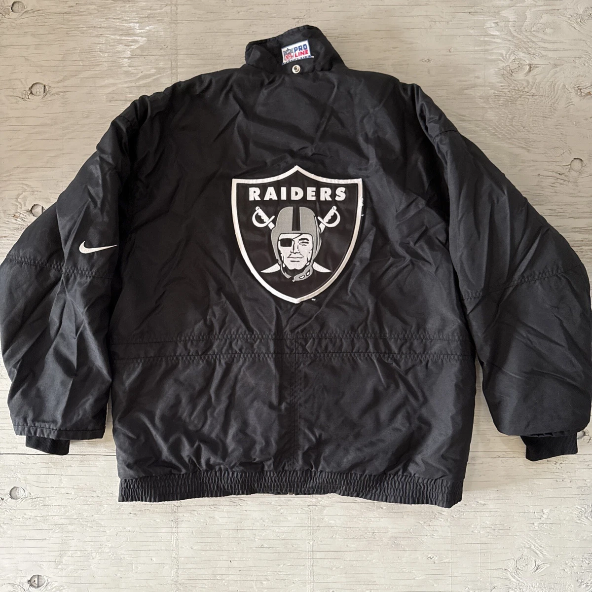【レア】NFL Raiders × Nike セットアップ Nike Men's Oakland Raiders Historic Anorak Jacket - Macy's
