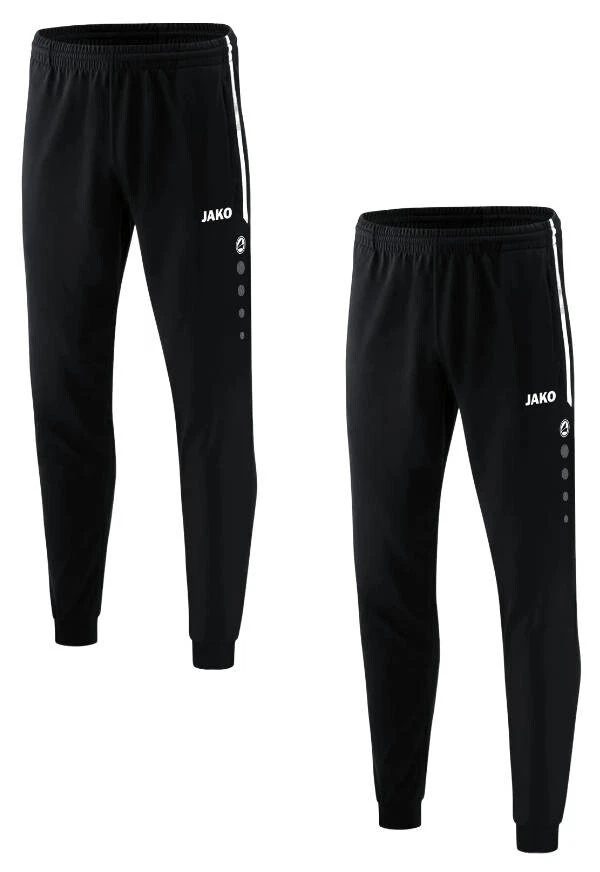 2x JAKO Jogginghose Trainingshose Sporthose schwarz Gr. 152 Kinder 9218