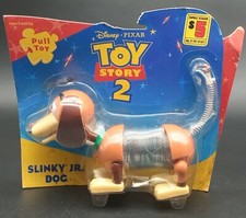 Toy Story 2 Slinky Dog Jr. Approx. 8" Pull Toy Extremely Hard to FIND 
