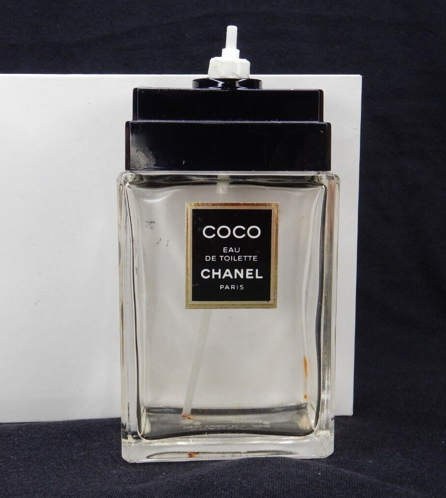 EMPTY PERFUME BOTTLE Chanel Coco Eau de Toilette EDT 3.4oz EMPTY PERFUME BOTTLE Chanel Coco Eau de Toilette EDT 3.4oz