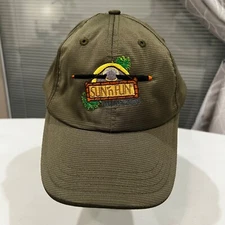 Sun n Fun Lakeland Florida Olive Green Hat Cap EUC