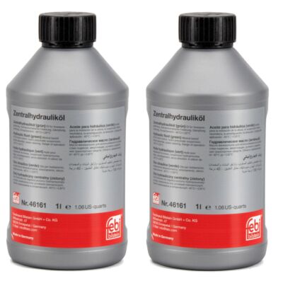2L 2 Liter febi 46161 Hydrauliköl GRÜN AUDI BMW MINI OPEL SAAB VOLVO VW