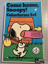 Colorform Classic Reproduction Come Home, Snoopy Incomplete  2018 Peanuts