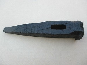 ANCIENT VIKING NORDIC IRON BATTLE AXE 7 - 8 AD.
