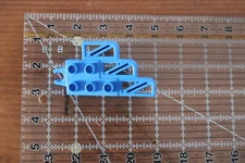 Duplo Construction Blue Tractor Blade Plow Farm Implement Tool Part