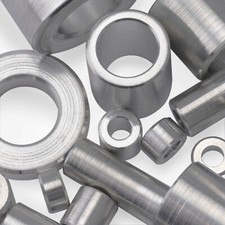 Aluminium Alu Hülsen 4,3mm Distanzhülsen Abstandshülsen Abstandshalter M4