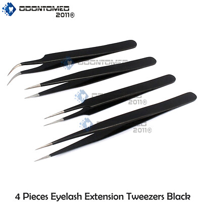 4pcs Pet Ticks Removal Tweezers Multi Purpose Extra Fine Point BRAND NEW SET