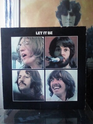 The Beatles Let It Be Vinyl 1970 UK 1st Pressing Orig Red Apple