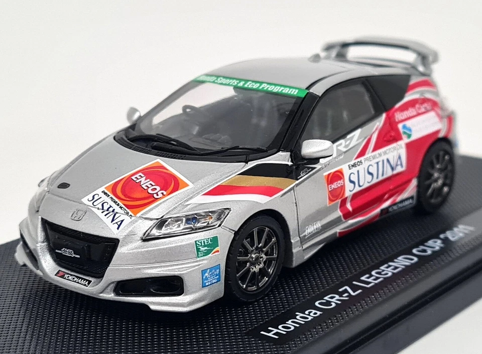 Ebbro 1/43 - Honda CR-Z Legend Cup 2011 Sustina Diecast coche modelo a escala Foto 3 de 4