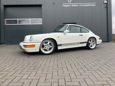 RH P Rad 18 Zoll Felgensatz Silber Horn Pol. Porsche 964, 911 Carrera (993)