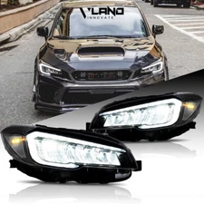 VLAND LED Headlights For Subaru WRX 15-21 & STI 15-21 LED DRL Front Lamps