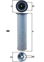 Mahle LXS 214 SekundäRluftfilter