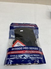 GameWear SK6500 Single Tone Practice Socks - Black