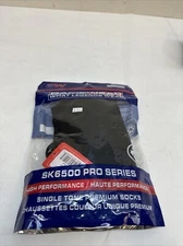 GameWear SK6500 Single Tone Practice Socks - Black