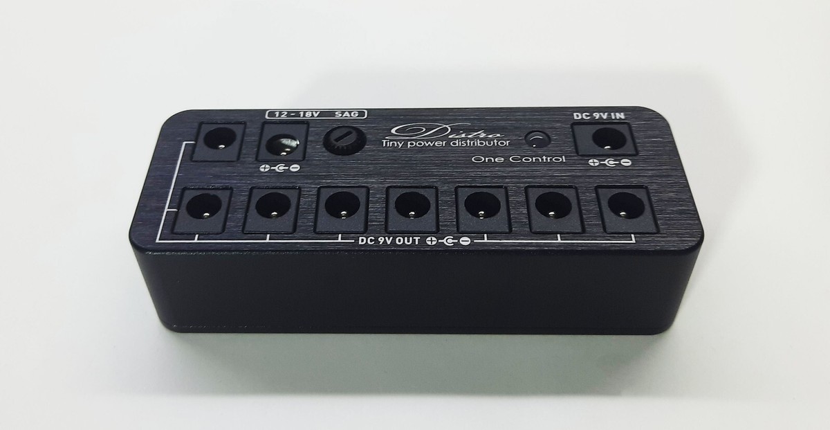 ギター One Control Distro All In One Pack Black Distro Minimal All in One Pack (OC-M-PD-AIO) – One Control USA
