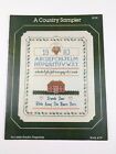 A Country Sampler Cross Stitch Pattern #39 Leslie Ragsdale