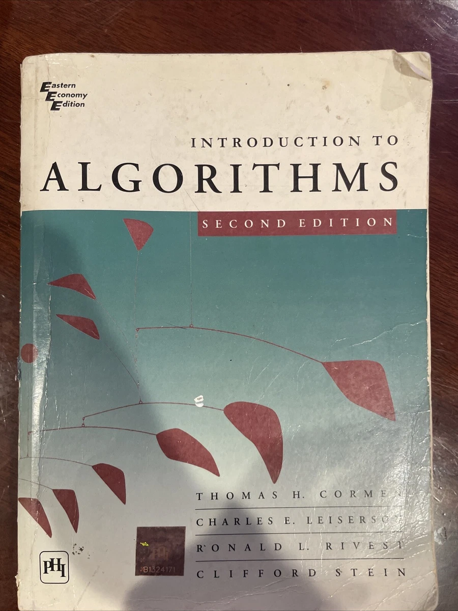 Introduction To Algorithms for sale | eBay