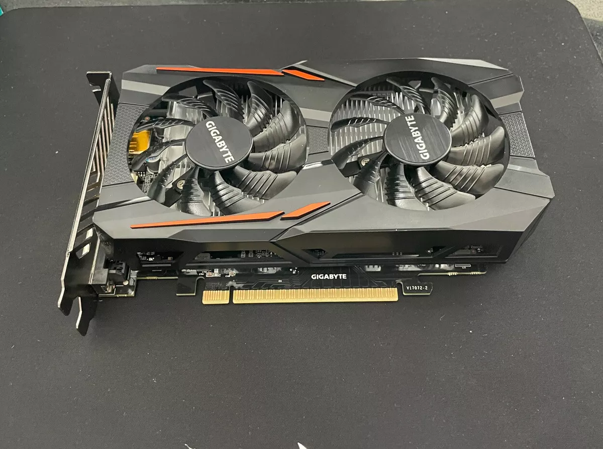 Gigabyte Geforce GTX 1050 Ti OC 4GB GDDR5 128 Bit PCI-E Graphic Card GV-N105T...