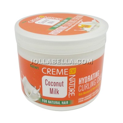 Creme Of Natural Coconut Milk Hydrating Curling Cream Rich