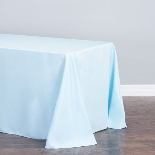 LinenTablecloth 90 x 156 in. Rect Poly Tablecloths,33 Color! Wedding Event Party - Picture 50 of 67