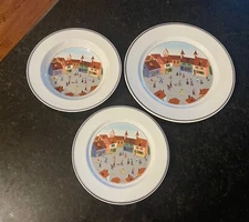 Villeroy & Boch Design Naif Old Village Square~3 Piece Place Setting~Excellent