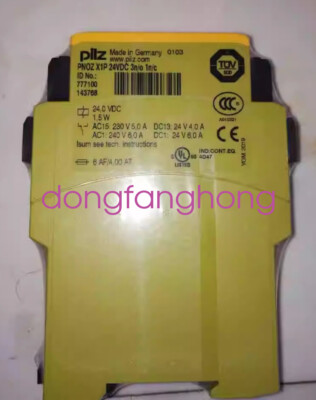 PILZ safety relay PNOZ X1P 24VDC 3n/o 1n/c 777100 NEW FedEx or DHL or UPS