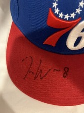 Tony Wroten #8 Philadelphia 76ers Autographed Red Cap 2013-2015