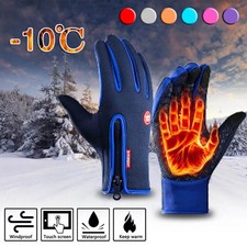 Winter Gloves Men Women Touch Screen Glove Cold Weather Warm Gloves Freezer Work