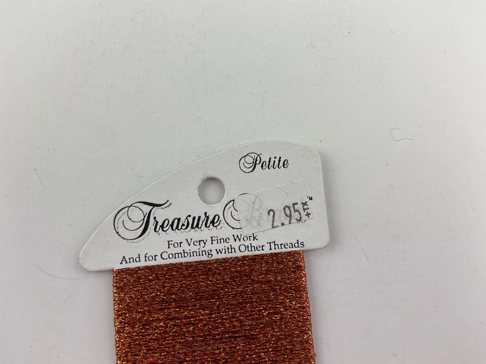 Trenza Rainbow Gallery Petite Treasure PB48 hojas de otoño hilo metálico Foto 2 de 4