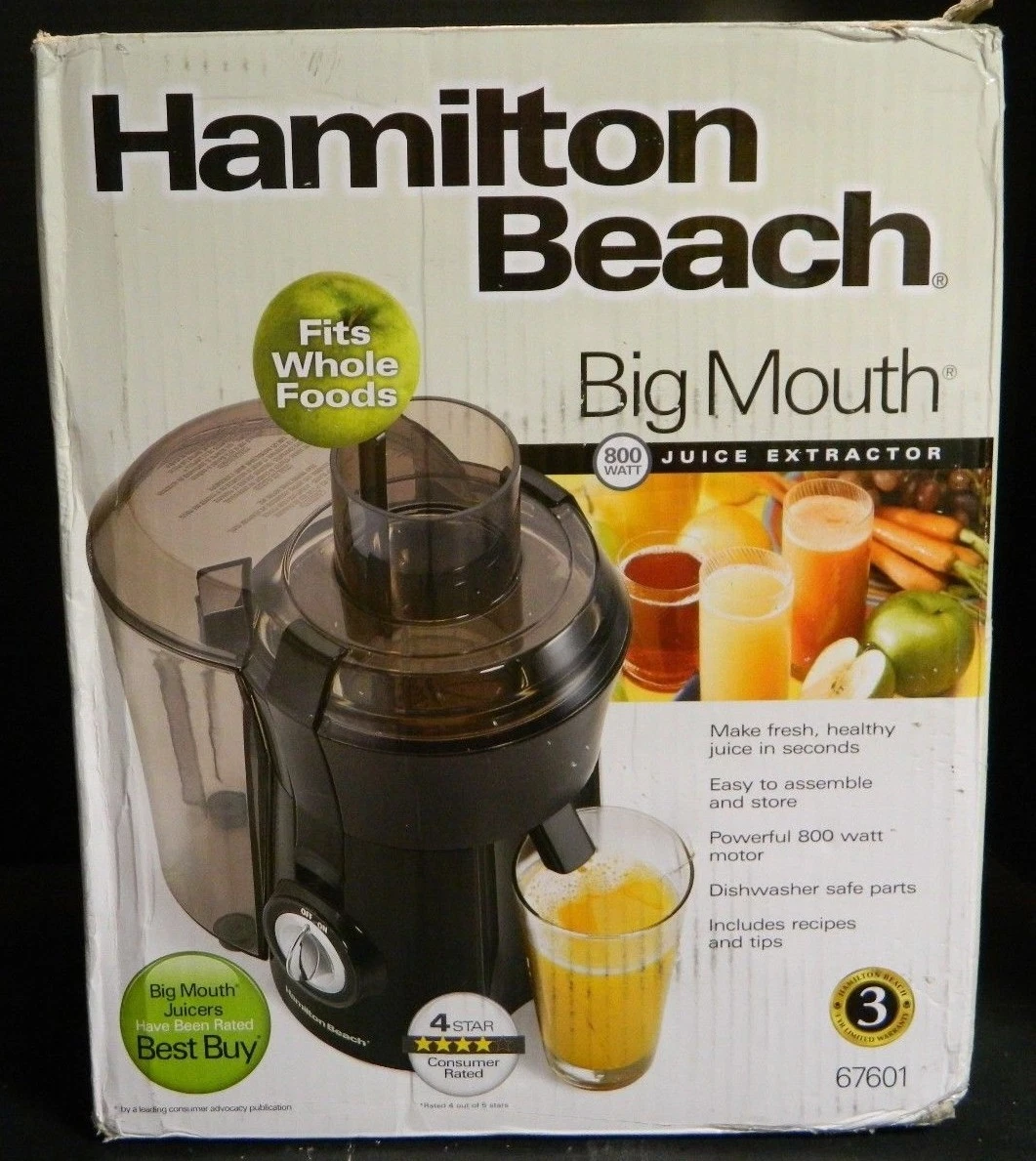 Hamilton Beach Big Mouth Juice Extractor