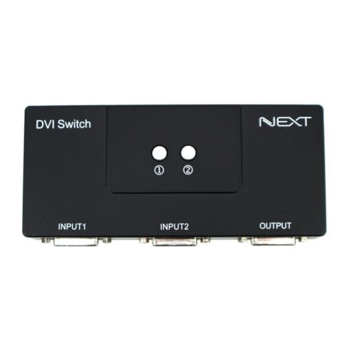 DVI 2 Port Handschalter Wahlschalter Box Monitor Single Mode 1920X1080 2:1 - Bild 3 von 7