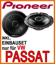 Pioneer Lautsprecher für VW Passat 3C B7 CC Heck BOXEN TÜR hinten 16cm Einbauset