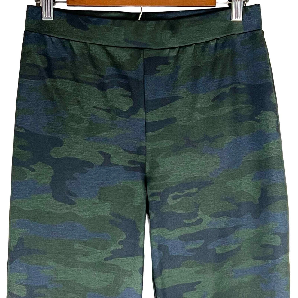 PANTALONES PONTE SANCTUARY CARNABY KICK CROP VERDE CAMUFLAJE NUEVOS CON ETIQUETAS PARA MUJER TALLA MEDIANA Foto 3 de 4