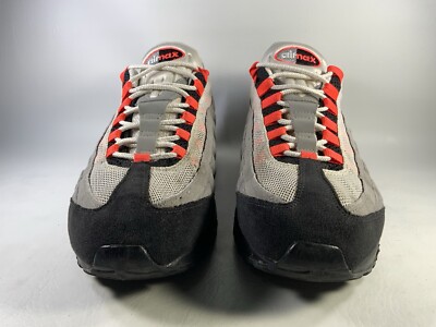 Nike Air Max 95 Solar Red White Grey Black 2011 Mens Size 11