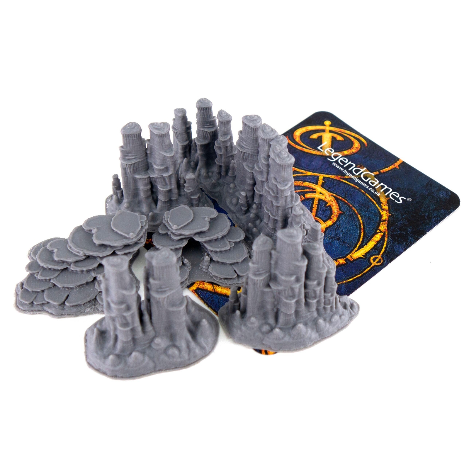 RPG Resin Scenery - Cavern Stalagmite Set Two - Dungeon gaming terrain
