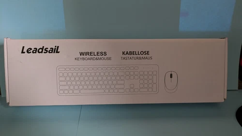Leadsail Wireless Keyboard and Mouse - Pink
