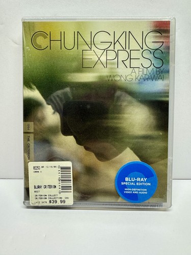 Chungking Express (Blu-ray, 2008, Criterion Collection) OOP! Keep Case - NEW!