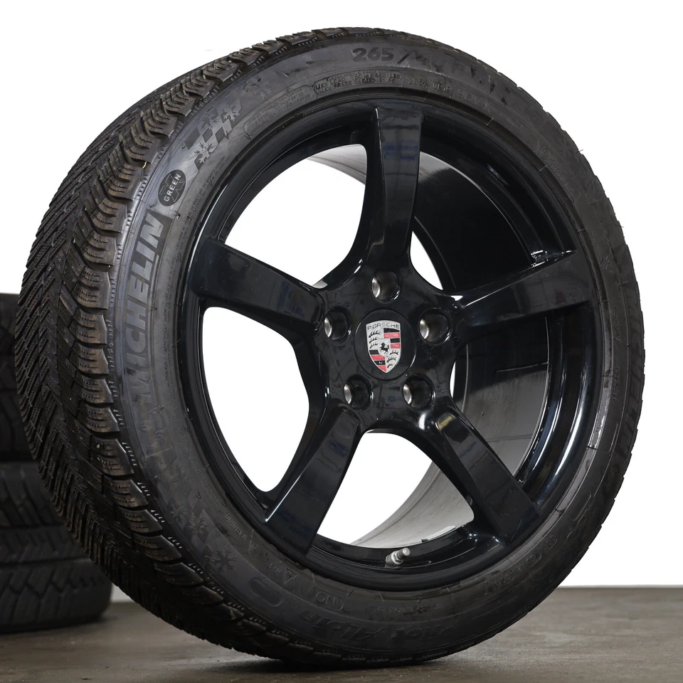 Original Porsche Winterräder 19 Zoll für Cayman 718 & Boxster 982 982601025B - Bild 4 von 4