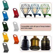 Plug in Wall Light Bracket Metal Lamp Holder Mount Plate for Pendant Lights