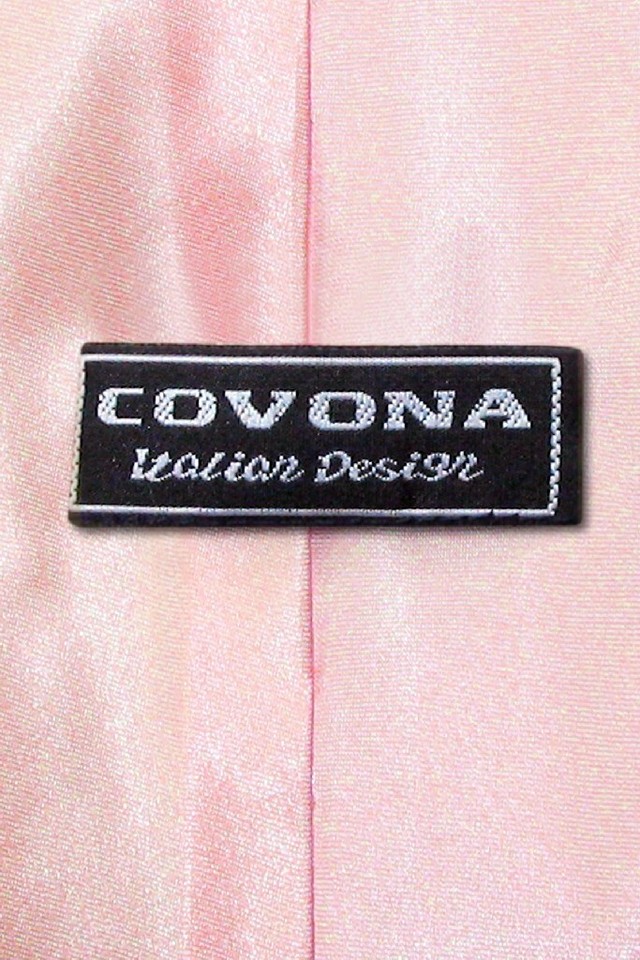 Covona NeckTie Solid PINK Color Mens Neck Tie eBay